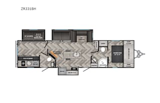 Zinger 331bh 2 bedroom 1.5 bath