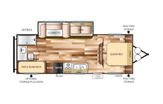 2018 Forest River RV Wildwood 26TBSS