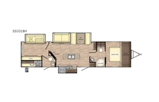 2018 Crossroads RV Sunset Trail Super Lite SS331BH