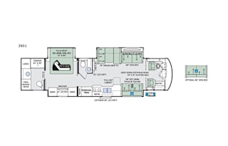 2018 Thor Motor Coach Aria 3901