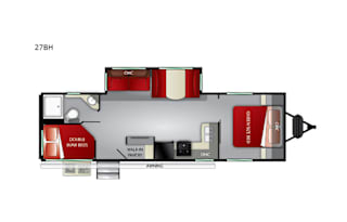 2019 Cruiser Fun Finder XTREME LITE 27BH