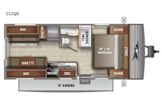 2021 Jayco Jay Flight SLX 8 212QB