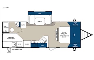 2016 Forest River RV Surveyor 245BHS
