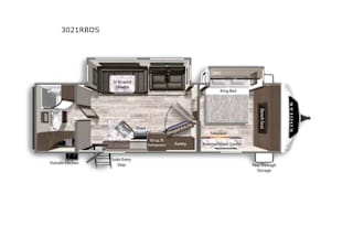 2023 Dutchmen RV Kodiak Ultimate 3021RBDS