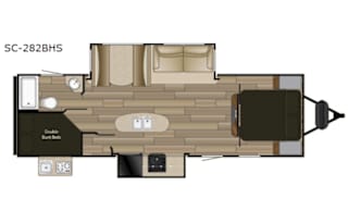 2018 Cruiser Shadow Cruiser 282BHS