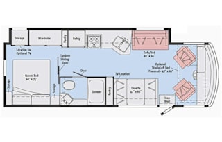 Winnebago Vista Luxury Class A meet "Lucky Lady"
