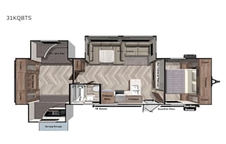 2020 Forest River Salem 31kqbts