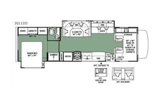 2017 Forest River RV Forester 3011DS Ford