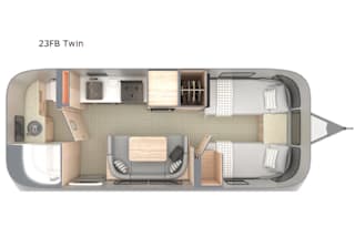2021 Airstream RV Globetrotter 23FB Twin