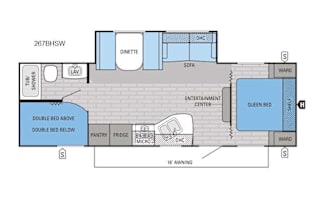 2016 Jayco Jay Flight SLX 267BHSW