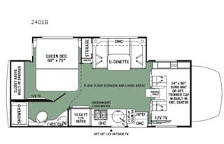 2020 Forest River RV Forester MBS 2401B