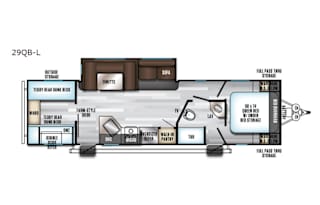 2019 Forest River RV Cherokee Alpha Wolf 29QB-L