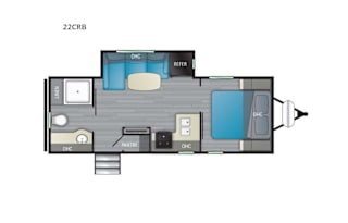 2022 Heartland North Trail 22CRB