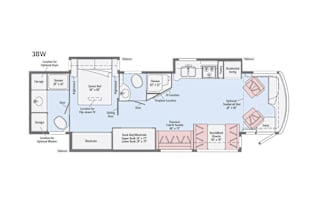 2017 Winnebago Forza 38W w/ Bunks