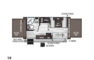 Tent Camper Magic with Full RV Comforts!