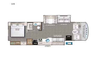 BRAND NEW! Memory Maker II 2023 Thor Windsport 34’