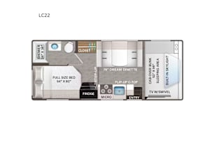 2022 Thor Motor Coach Quantum LC LC22 Chevy