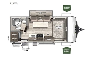 2022 Flagstaff E-Pro 19FBS Pet Friendly