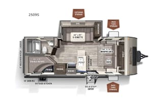 2021 Forest River RV Rockwood Mini Lite 2509S