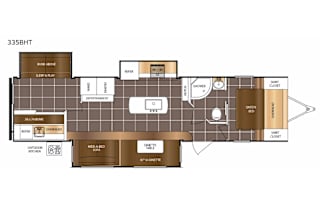 2017 4 Season Bunkhouse - Sleeps 9