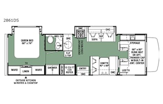 2020 Forest River RV Forester 2861DS Ford