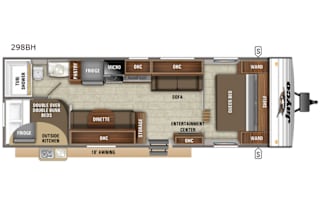 NEW Jayco bunkhouse travel trailer