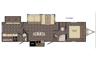 2016 CrossRoads RV Sunset Trail Super Lite ST320BH