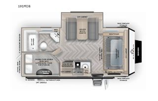 2022 Ember RV Overland Series 191MDB