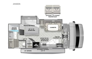 Little Foot, the 2023 Sunseeker RV- sleeps 6!