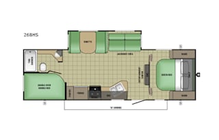 2017 starcraft 28 foot bunkhouse