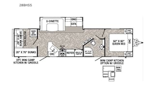 Great family camper with room