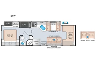 2021 Thor Motor Coach Four Winds 31W