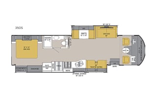 2019 Class A 35 ft Coachmen Mirada