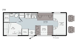 2020 Winnebago Spirit 25B