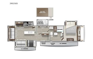 2021 Prime Time RV Sanibel 3902WB
