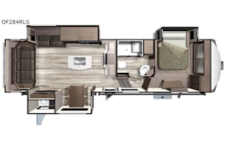 2019 Highland Ridge Open Range Bunkhouse