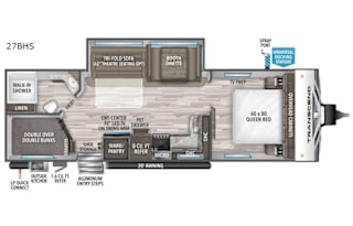 2020 Grand Design Transcend 27BHS