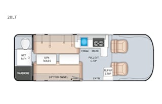 2020 Thor Motor Coach Tellaro 20LT