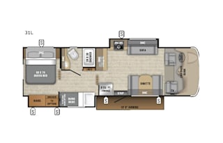2019 Entegra Coach Odyssey 31L *UNLIMITED MILEAGE*