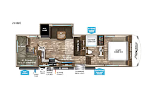 2018 Grand Design Reflection Fifth Wheel Bunkhouse