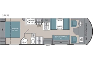 2021 Coachmen Pursuit 27XPS "Ruby"