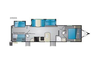 2020 Heartland Wilderness 3350DS