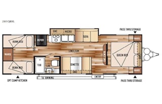 for rent 2017 wildwood 28 foot bunkhouse with slideout rental