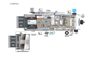 2022 Forest River RV Salem FSX 270RTKX