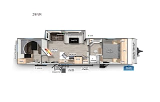 2025 Forest River RV Cherokee Grey Wolf 29NM