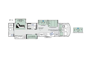 2018 Thor Motor Coach Miramar 37.1