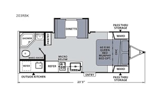 2021 Coachmen RV Apex Nano 203RBK