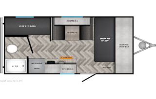 2025 CrossRoads RV Zinger BH18