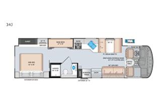 2021 Thor Motor Coach Hurricane 34J