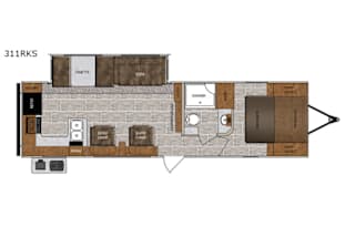 2019 Forest River RV Wildcat 311RKS